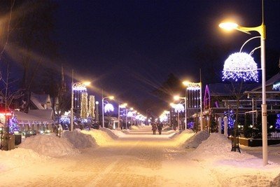 Наплыв русскоязычных отдыхающих в Паланге после встречи Нового года